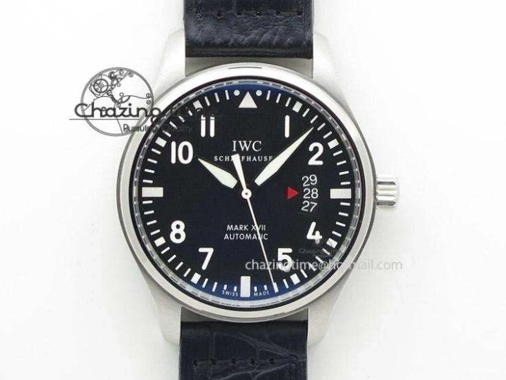 MIROTIME 0107 Mark XVII IW326504 MKS 1:1 Best Edition Black Dial On SS Bracelet MIYOTA 9015 V Durable 7210